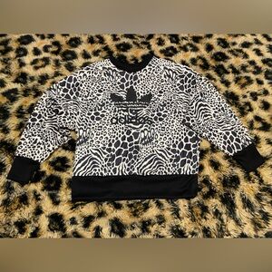 *NWOT* Adidas Animal Print Shirt - Size M
